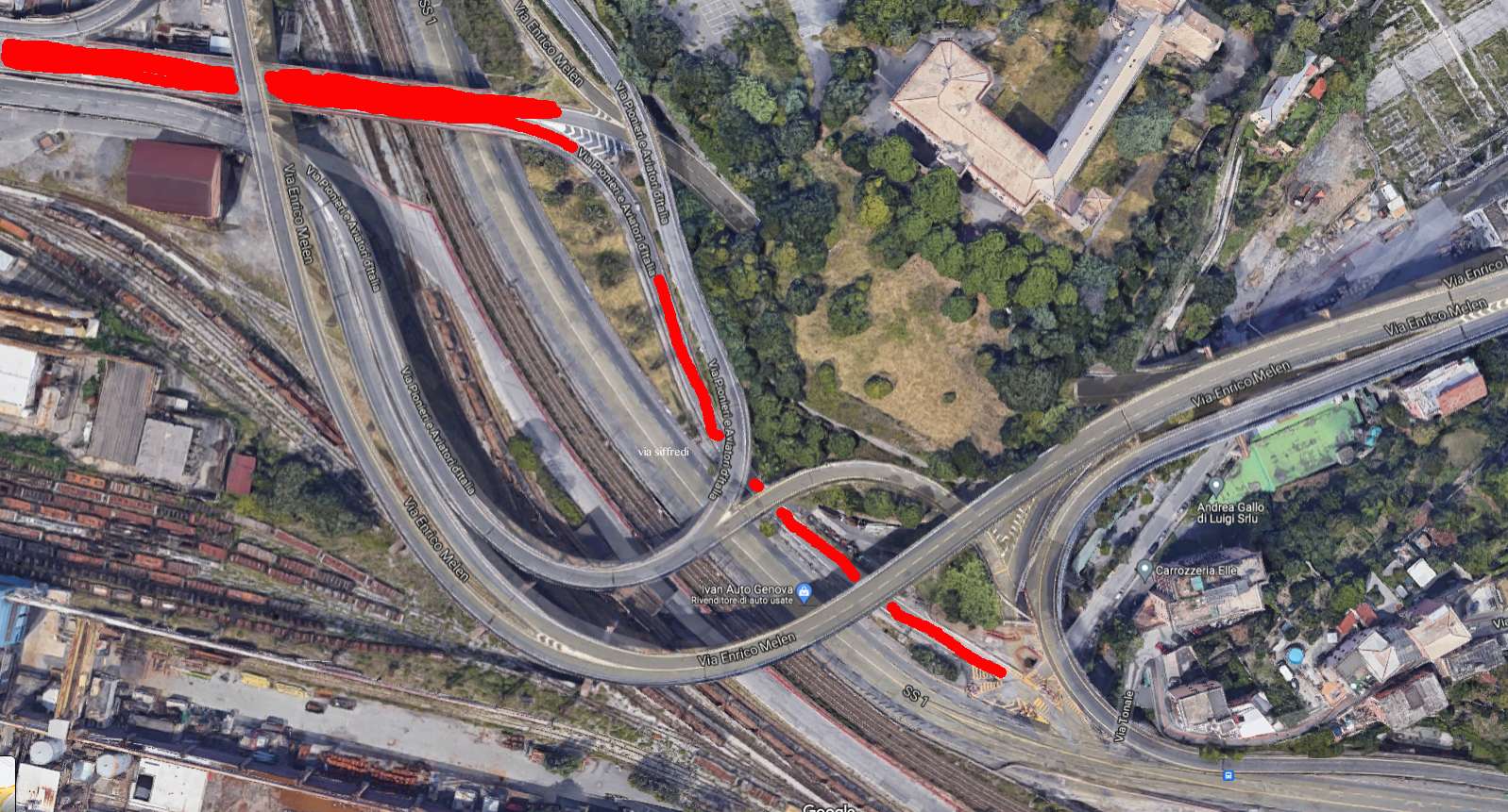 rampa e viadotto siffredi