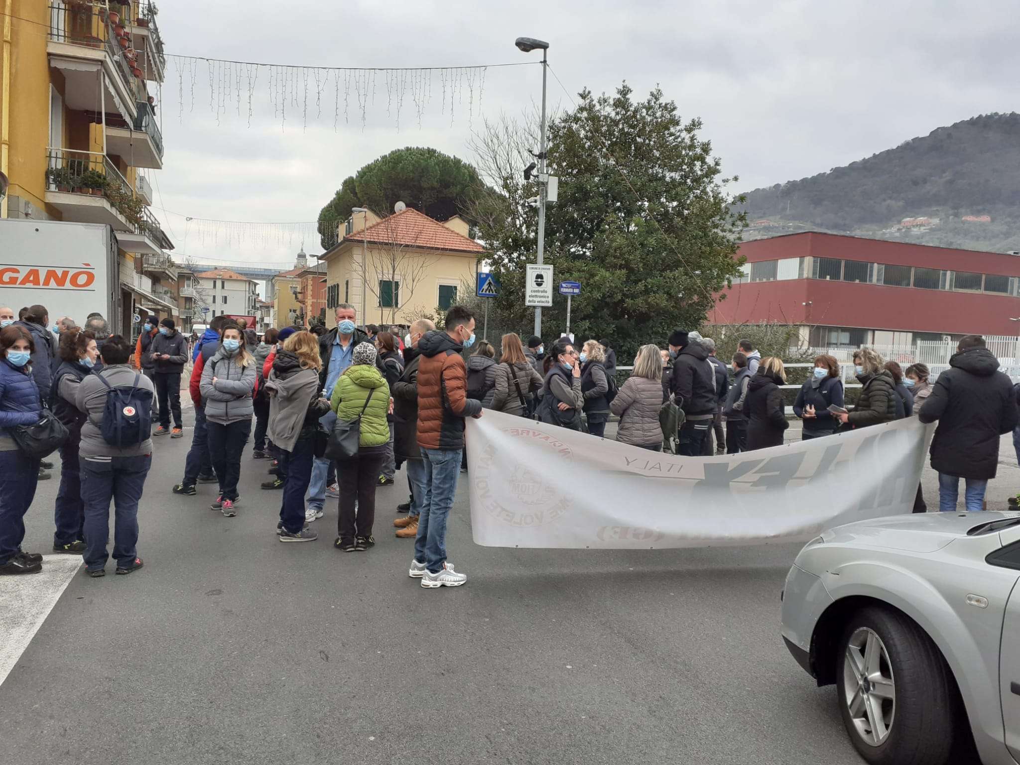 hi lex chiavari sciopero protesta