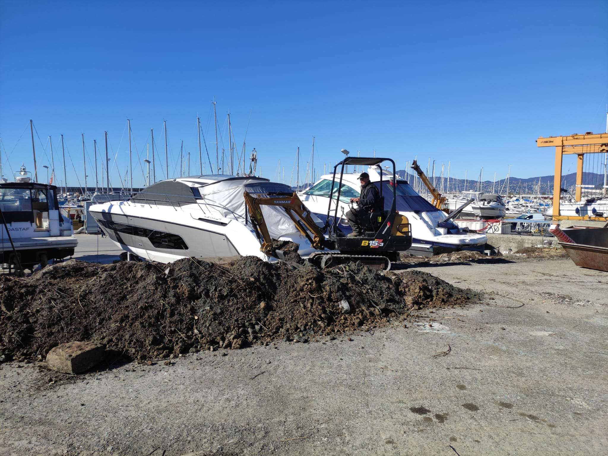 Parcheggio inizio lavori