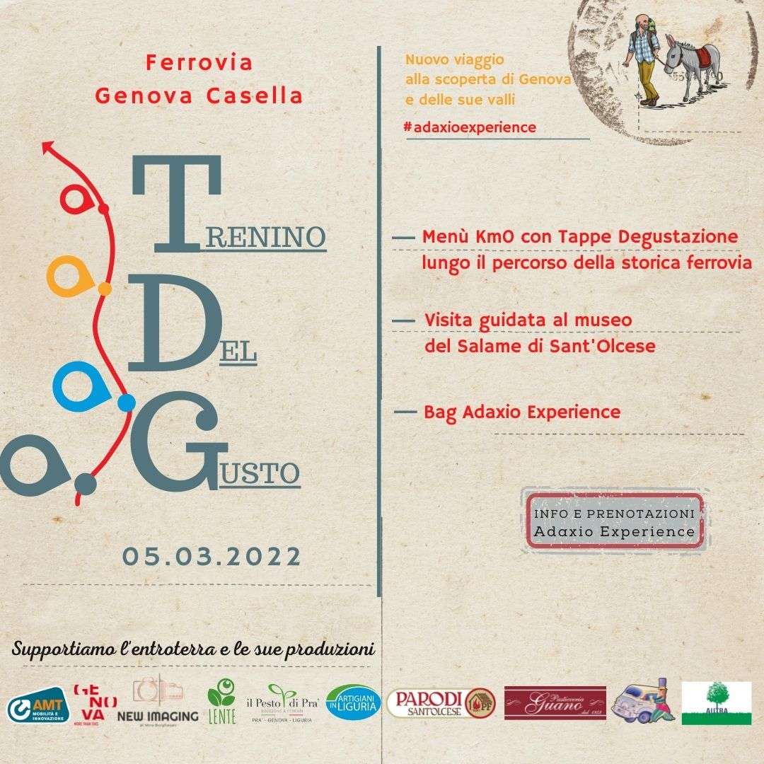 Locandina Il Trenino del Gusto