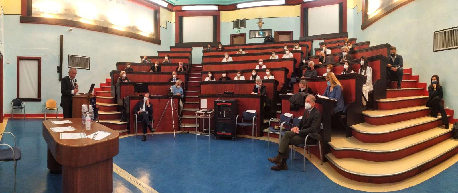 presentazione risultati screenin al Gaslini