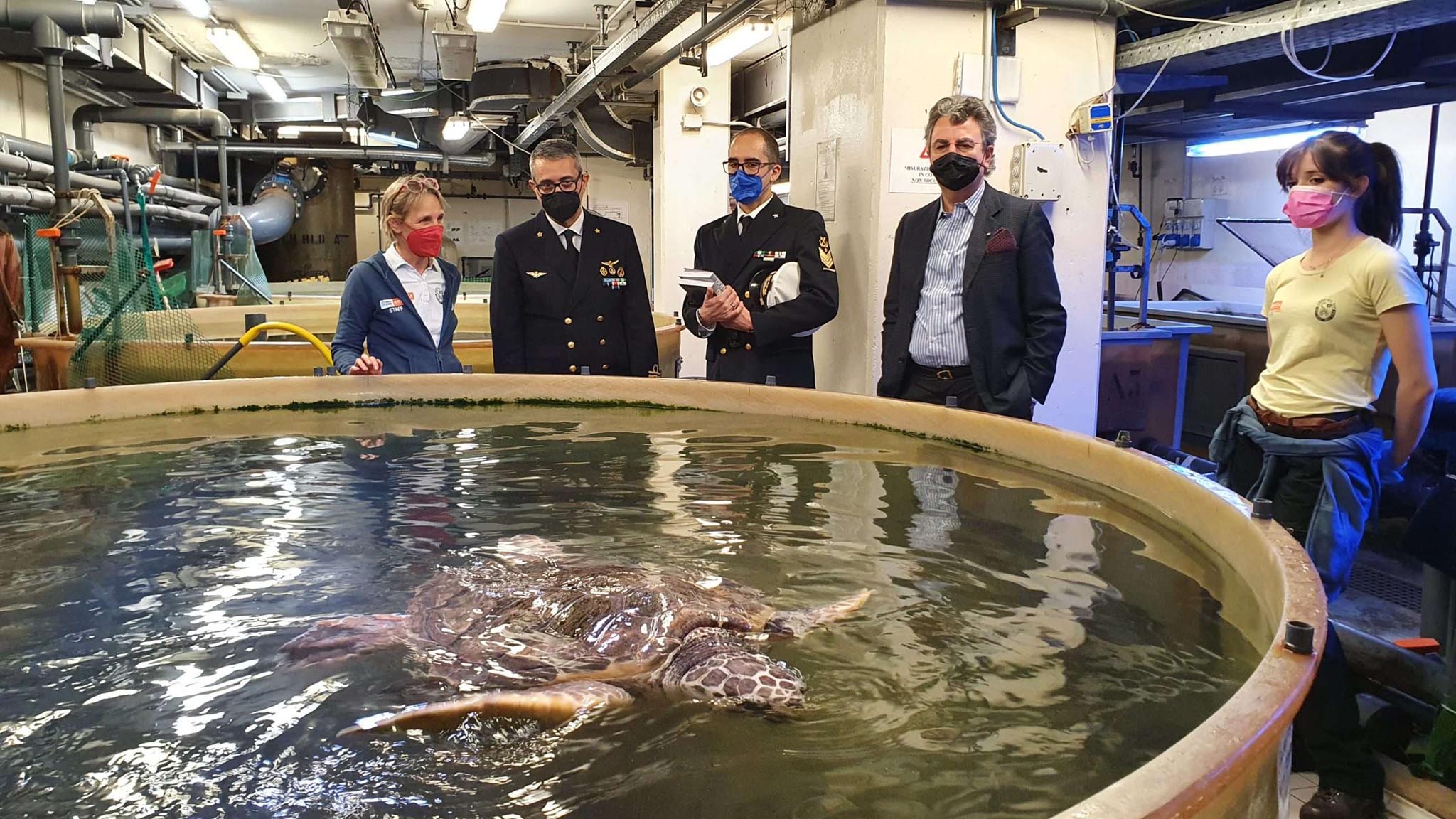 visita area curatoriale Ammiraglio Liardo e Presidente Costa_102857