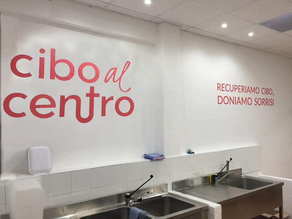 cibo al centro