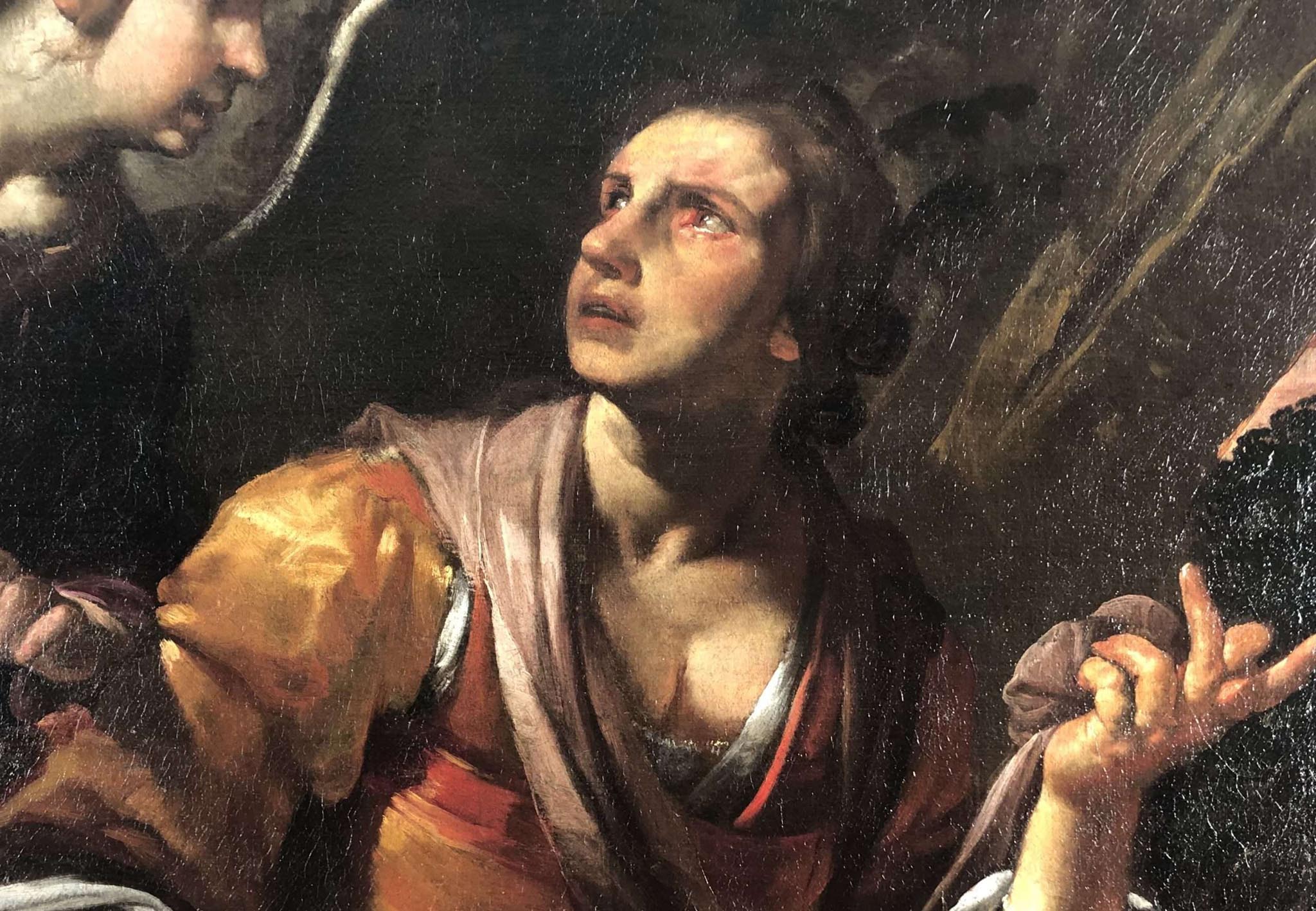 AGAR e l’ANGELO_DOPO il restauro (particolare)