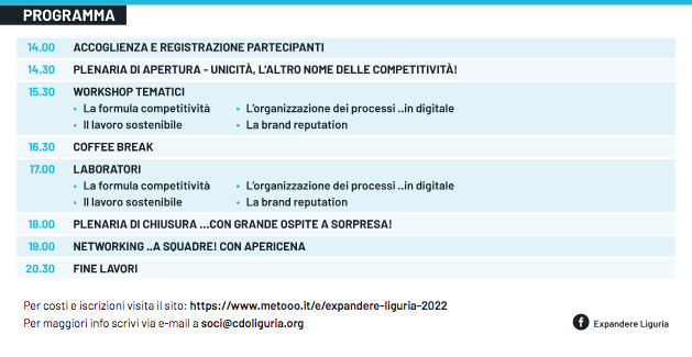 programma expandere liguria