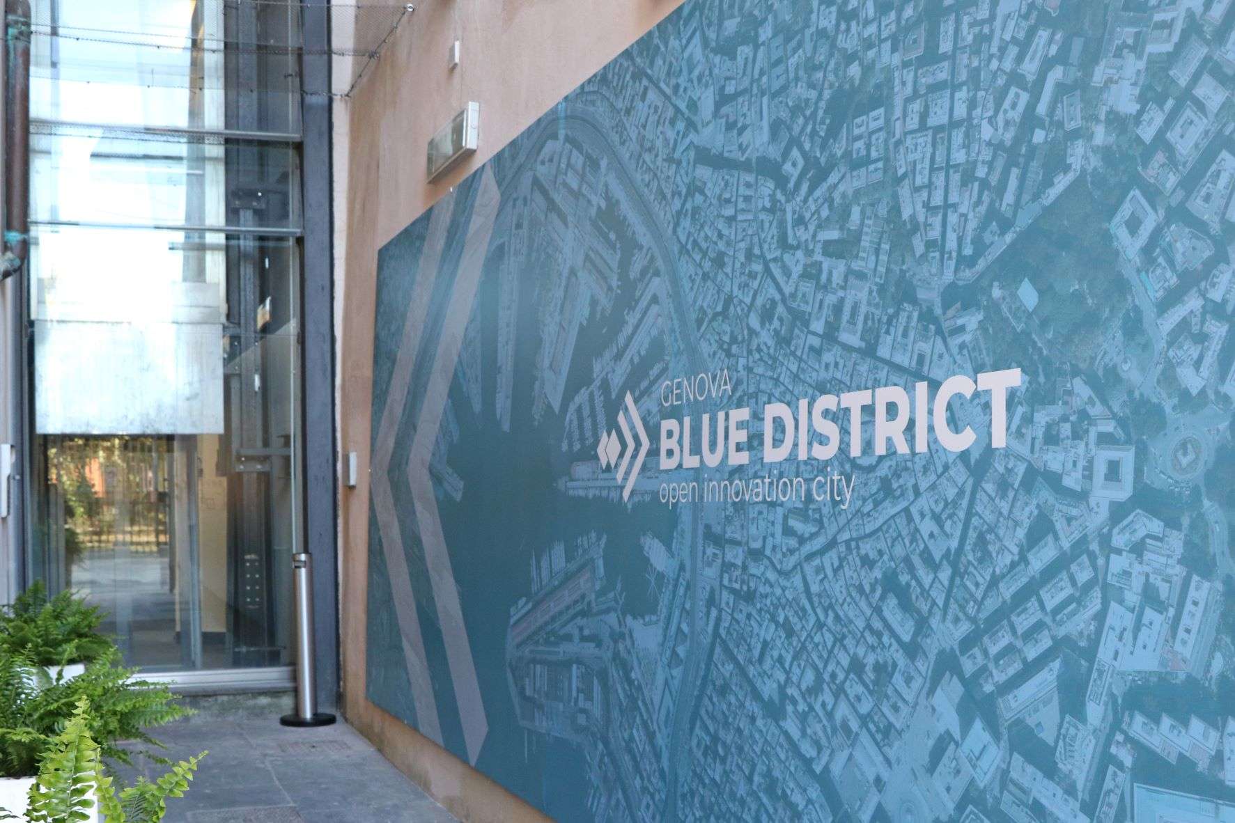 blue district