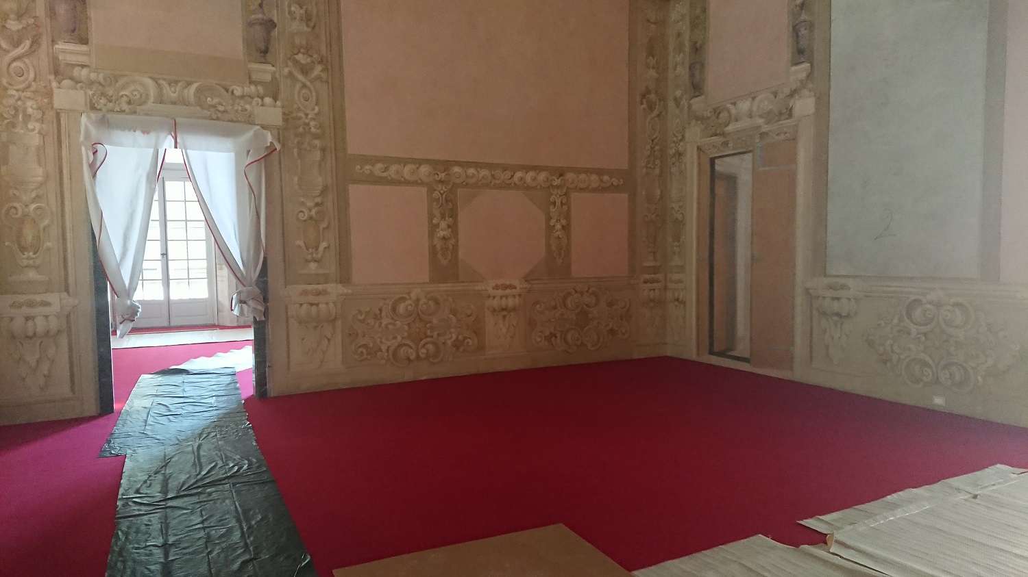 lavori sala palazzo rosso