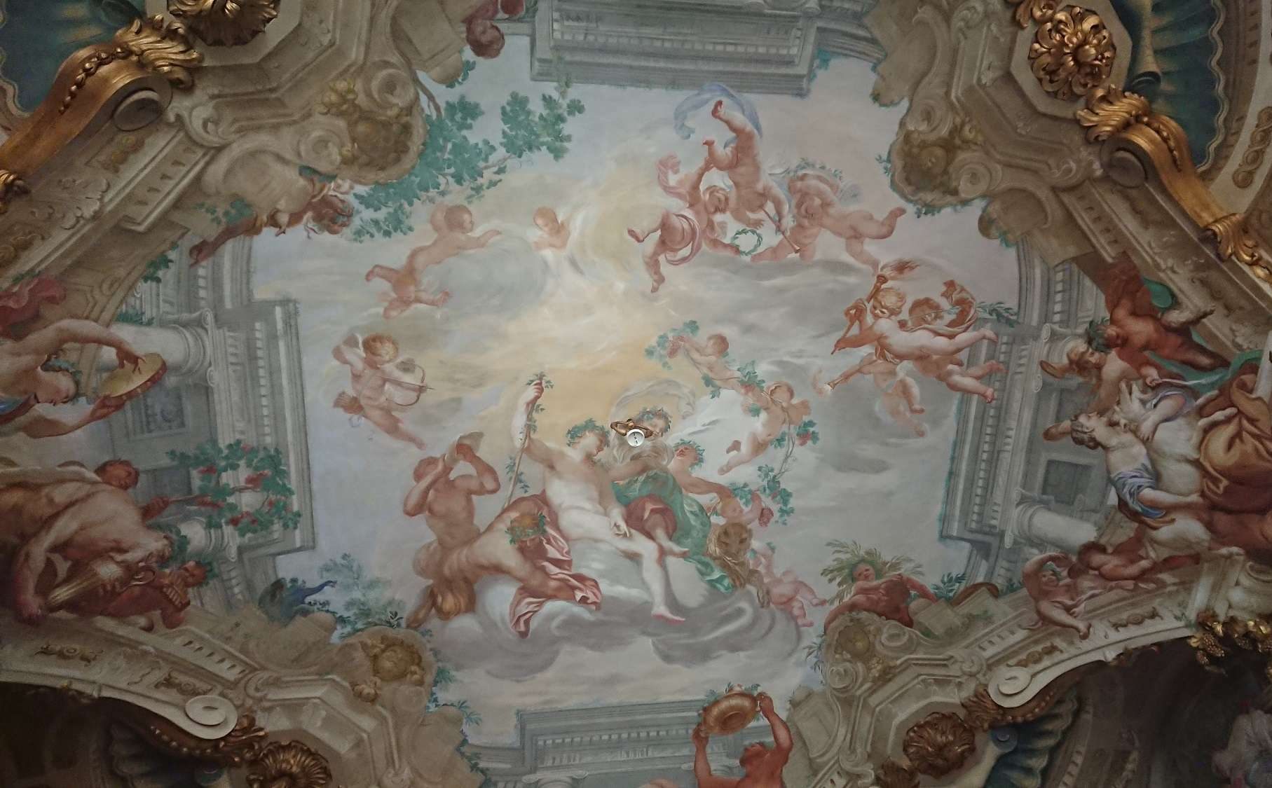 soffitto 2 palazzo rosso