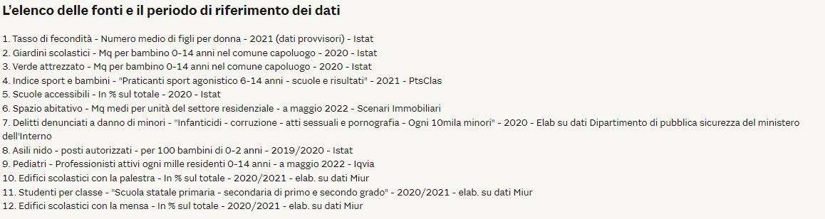 fonti bambini