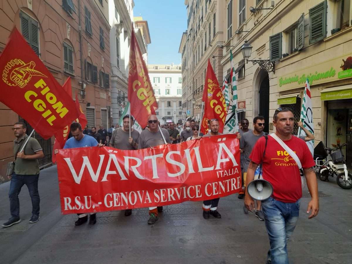 wartsila sciopero