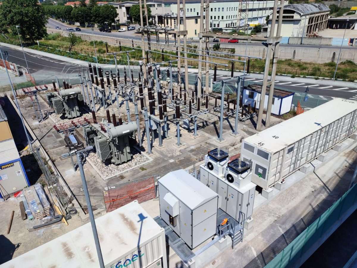 stazione storage elettrica vado