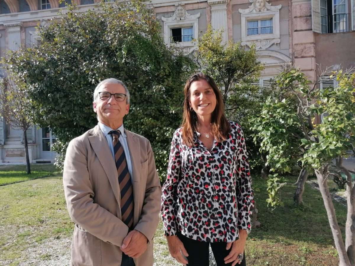 Francesco Mazza Galanti e l’assessore Lorenza Rosso