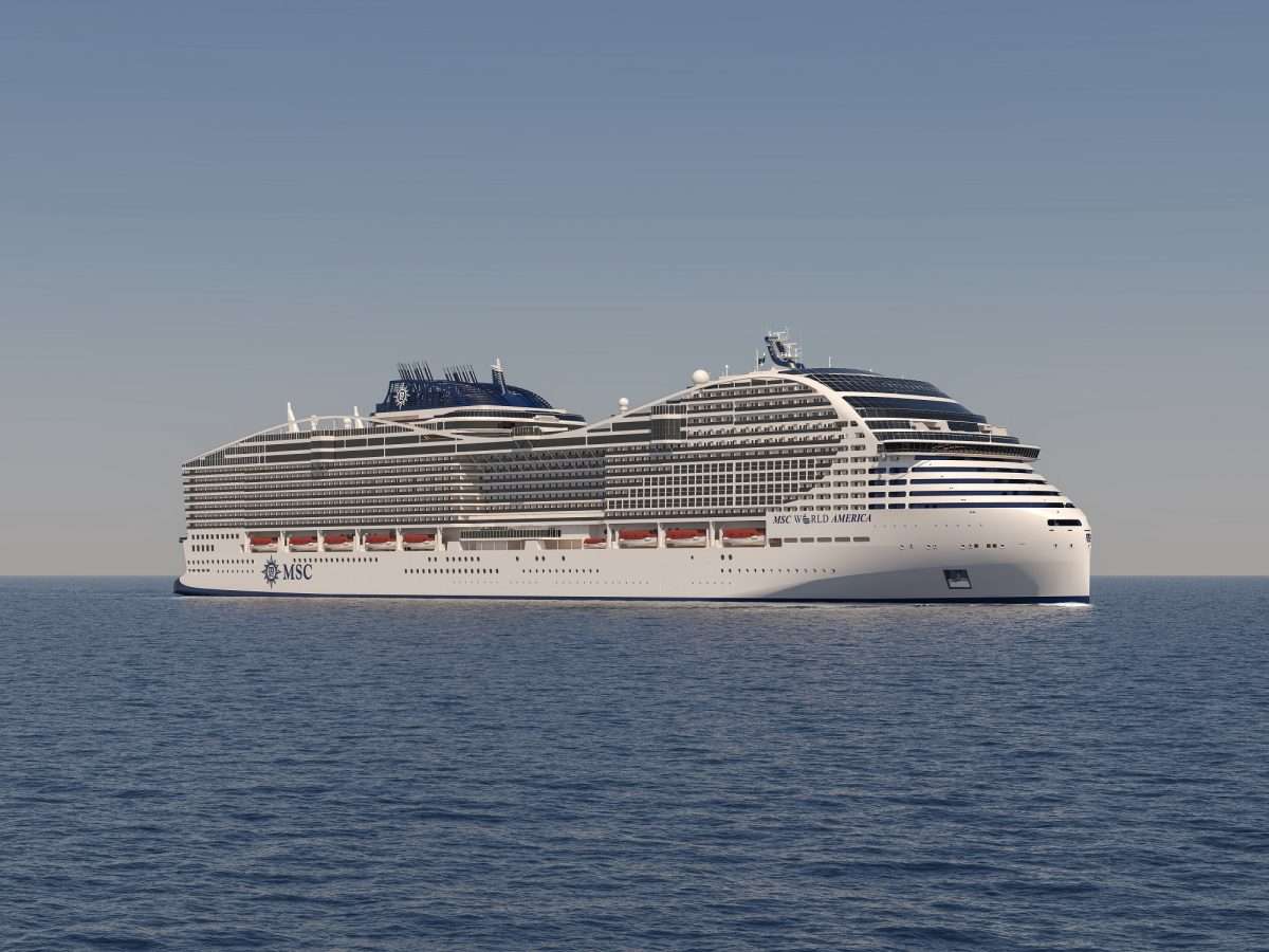 Rendering MSC World Europa