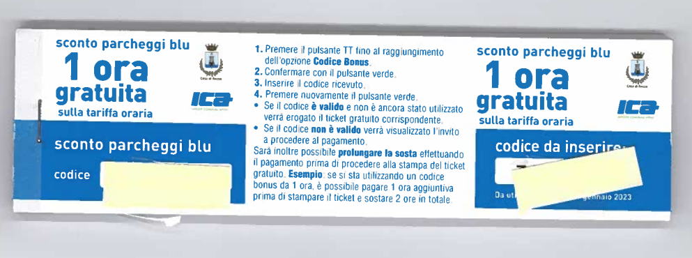 recco parcheggio gratis