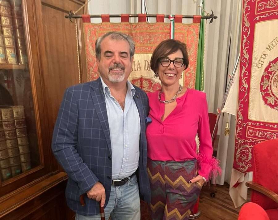 da sx Sergio Sortino Rosa Puglia