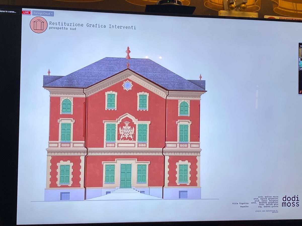 villa tigullio progetto