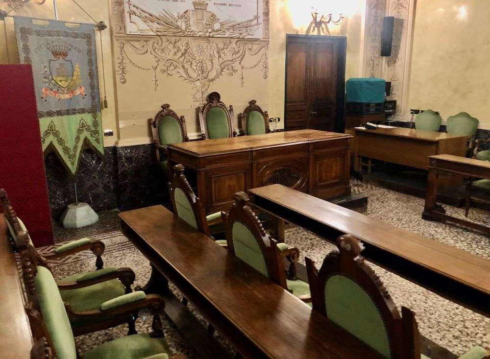 Sala Consiglio Comunale di Chiavari