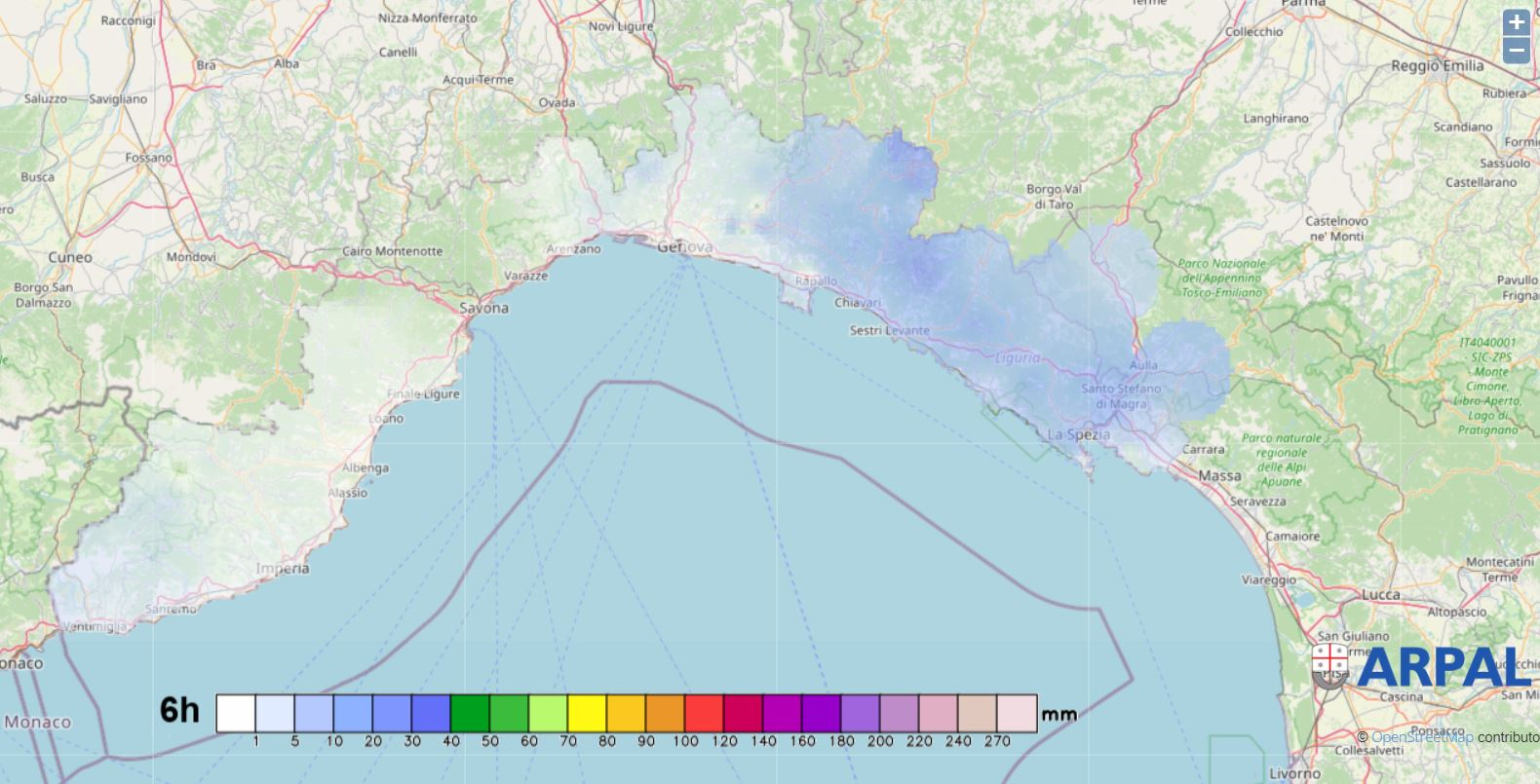 mappa 6 ore