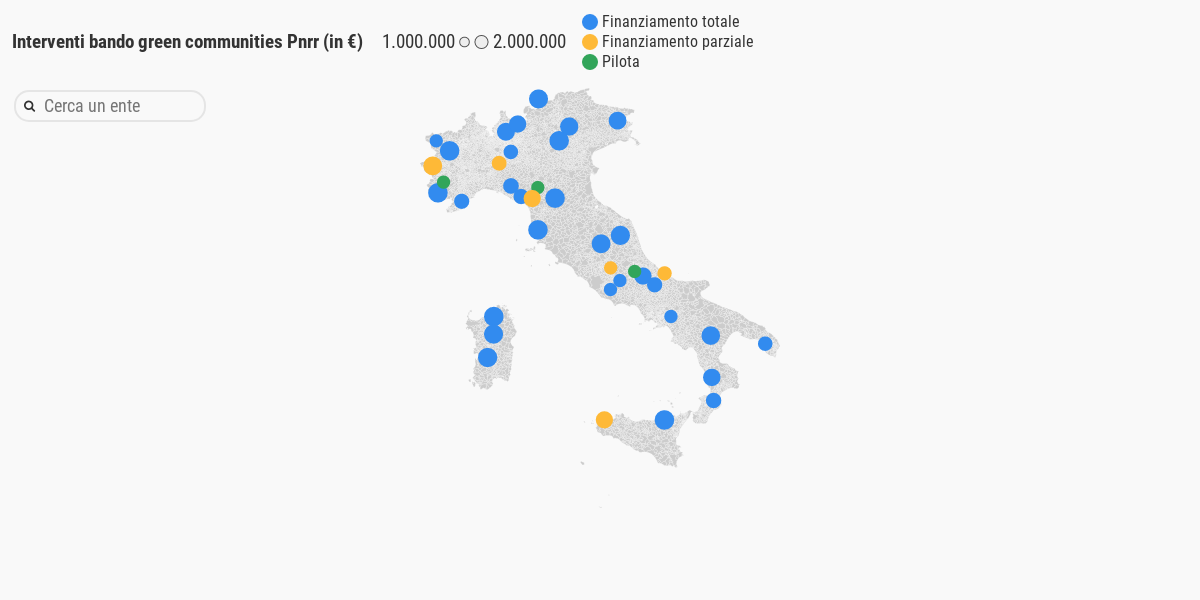 cerca-quali-sono-le-green-communities-finanziate-con-i-fondi-pnrr