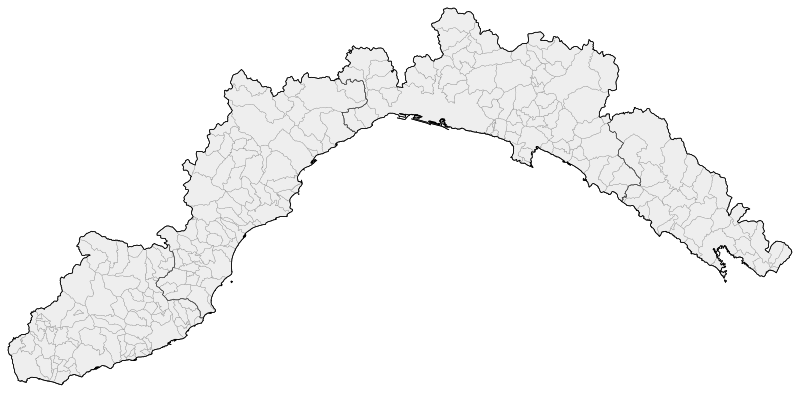 liguria mappa