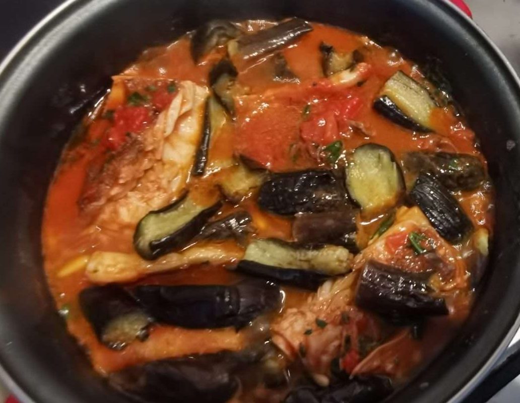 stoccafisso e melanzane
