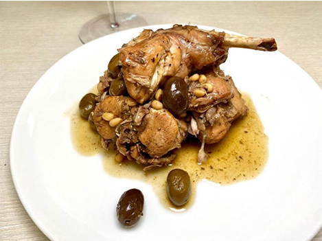 coniglio alla saleasca