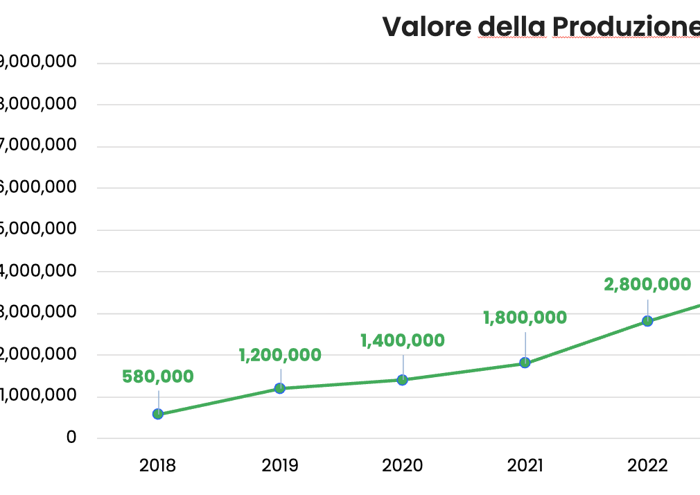 Wikicasa valore della produzione