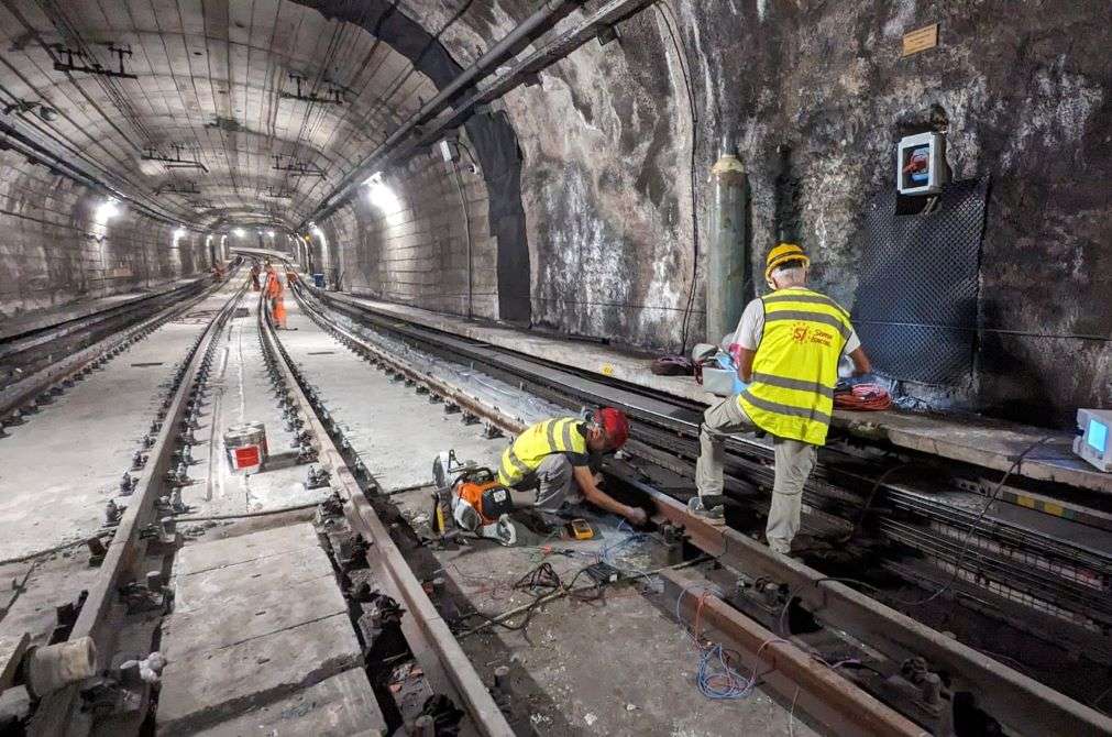 Ultime verifiche prima del pre-esercizio lato Principe 1 metropolitana