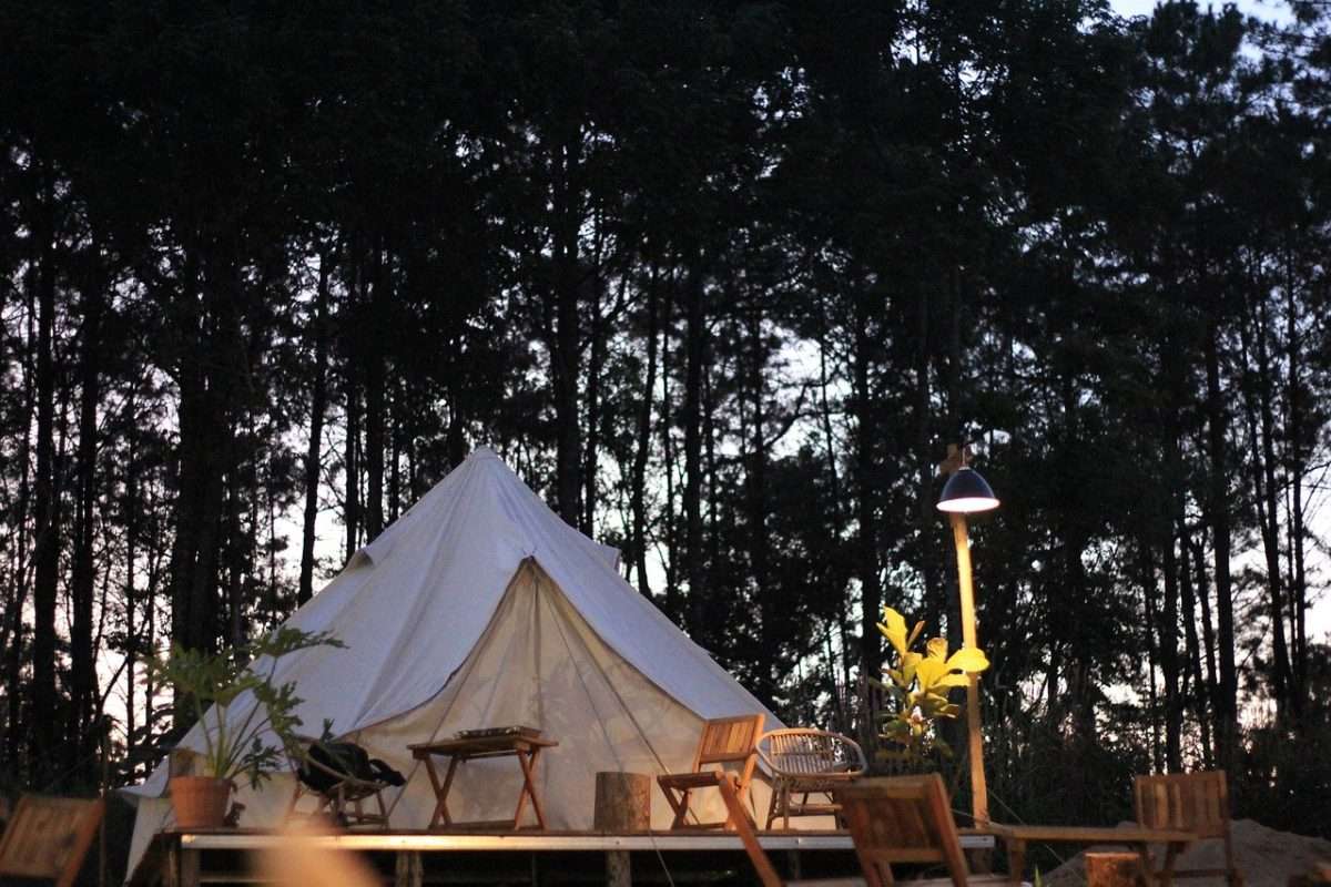 glamping- campeggio