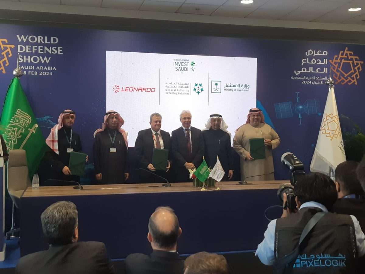 Leonardo – MoU at WDS
