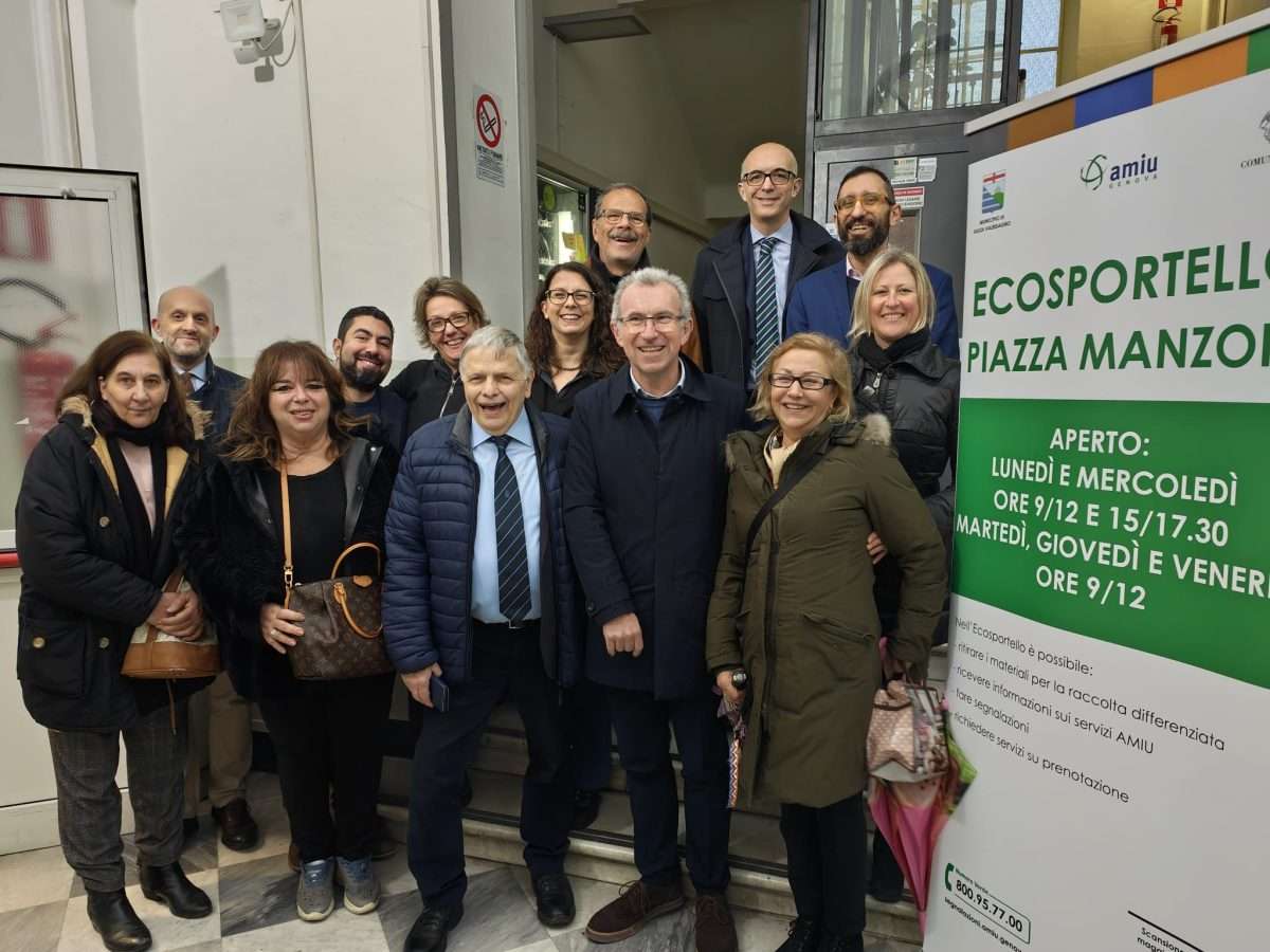inaugurazione ecosportello val bisagno