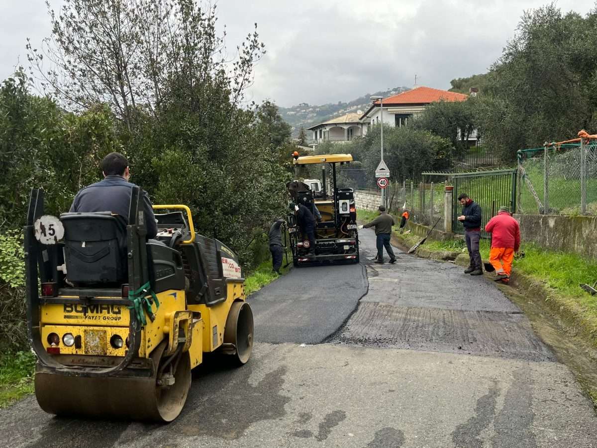 asfaltature Traversa di via San Rufino
