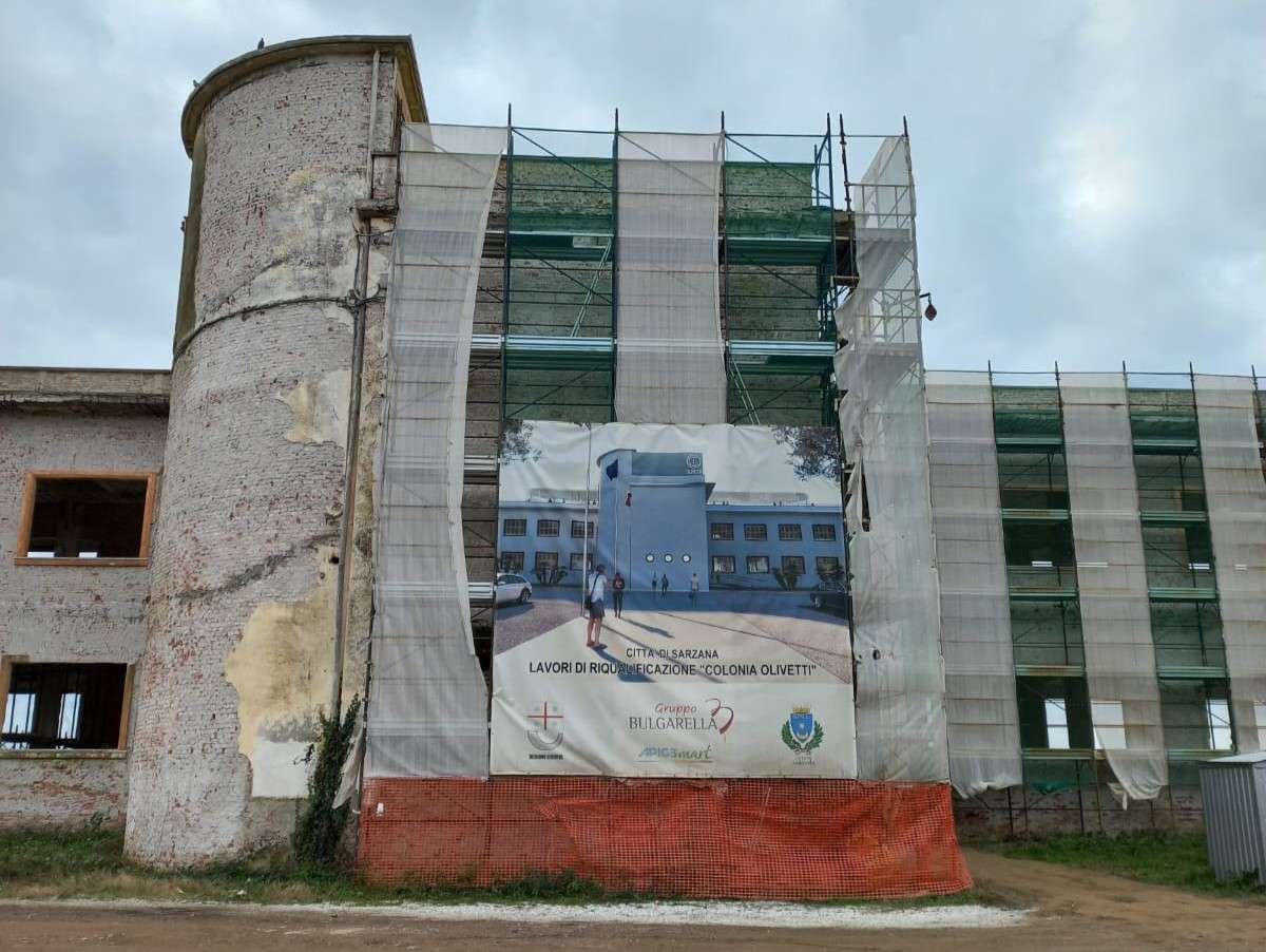 ex colonia olivetti marinella sarzana