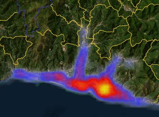 mappa incidenti genova fiab