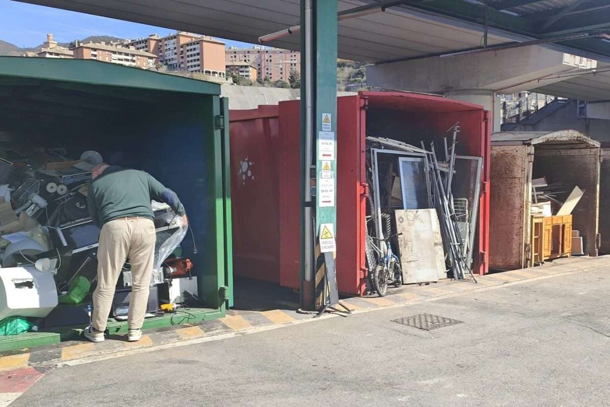 Accesso Pra’ isola ecologica amiu