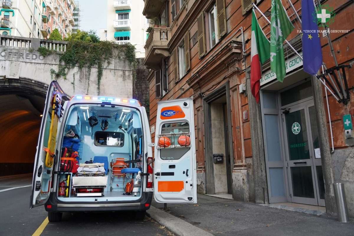 croce bianca soccorso incidente infortunio