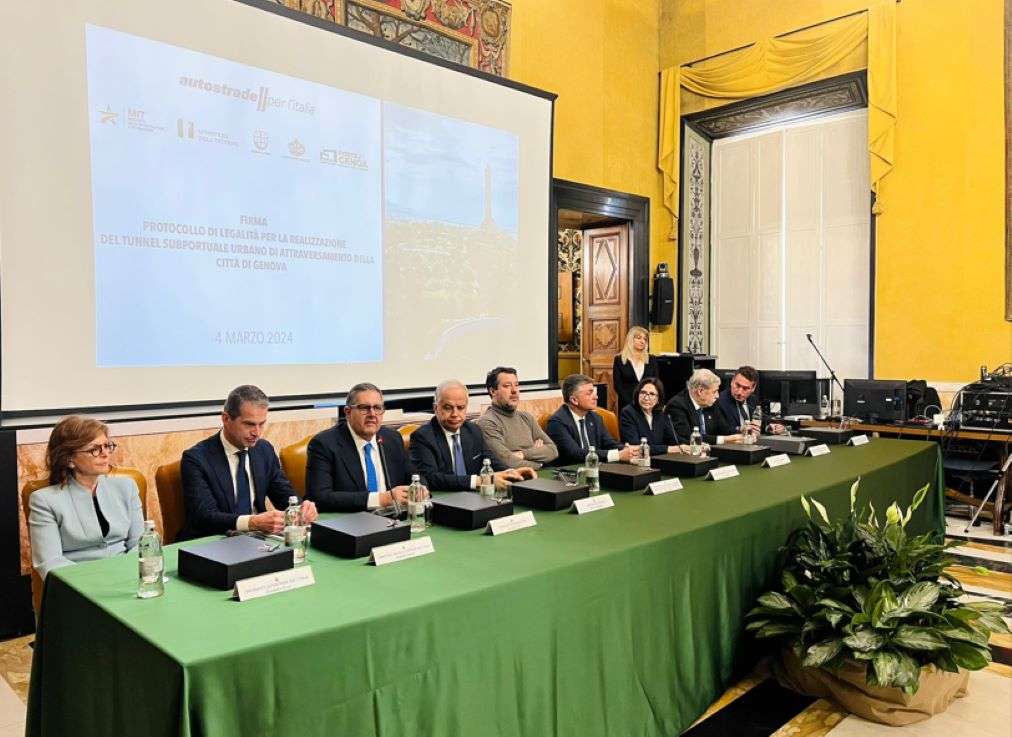 firma protocollo uno tunnel subportuale