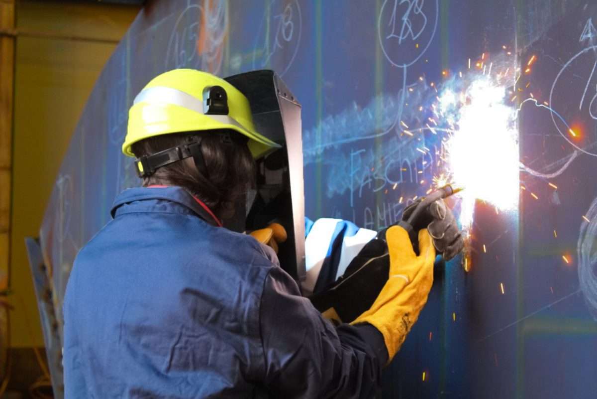 keel laying Seamore 34 4 antonini navi