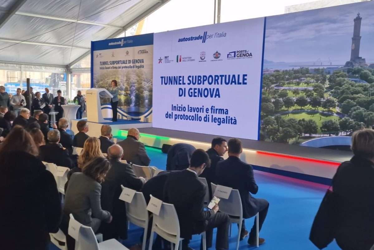 tunnel subportuale inaugurazione