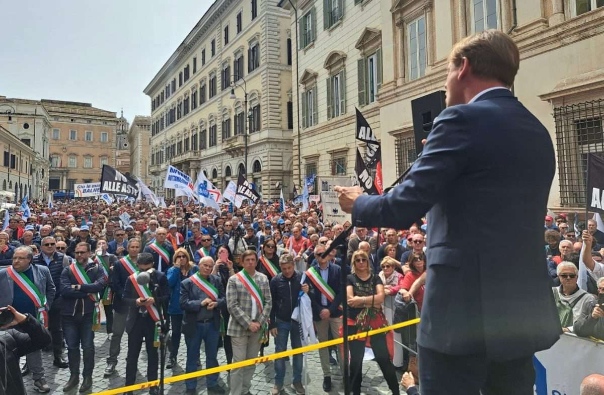 manifestazione balneari demanio