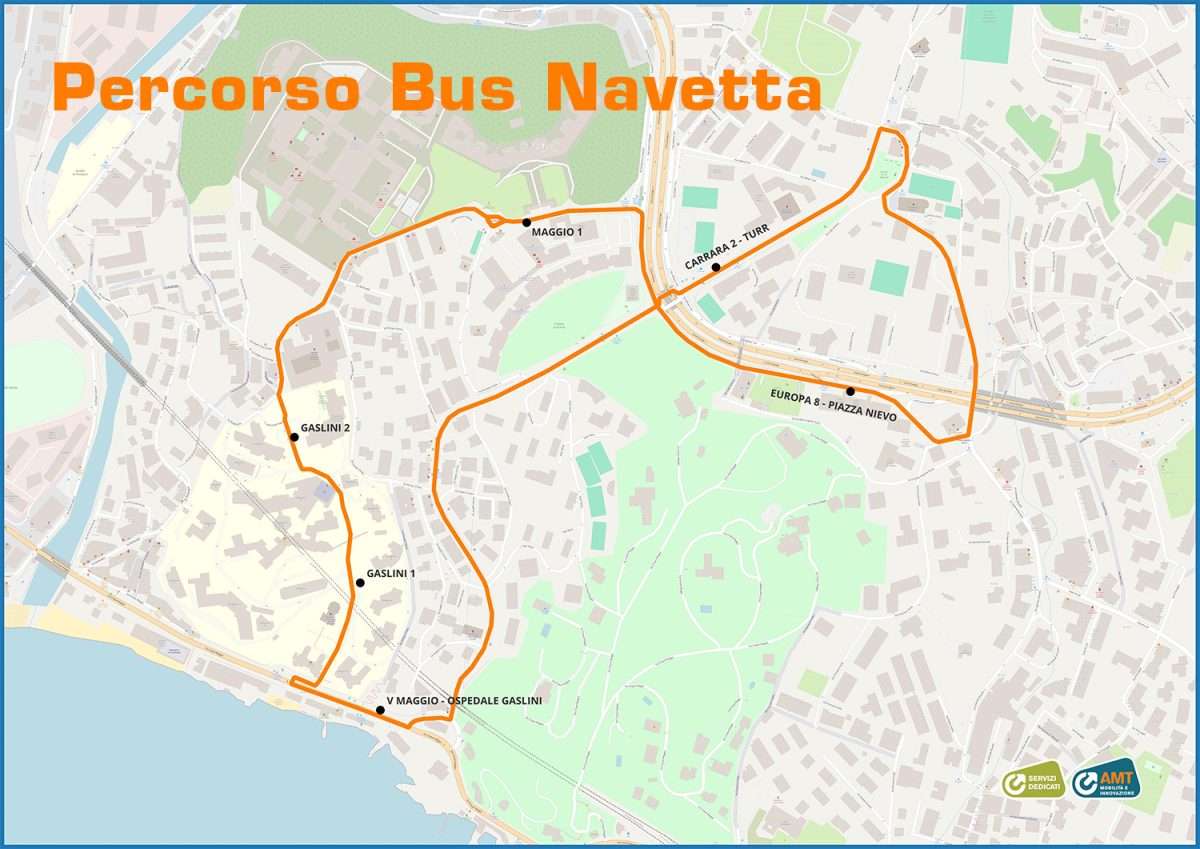 Mappa-navetta Gaslini Als3