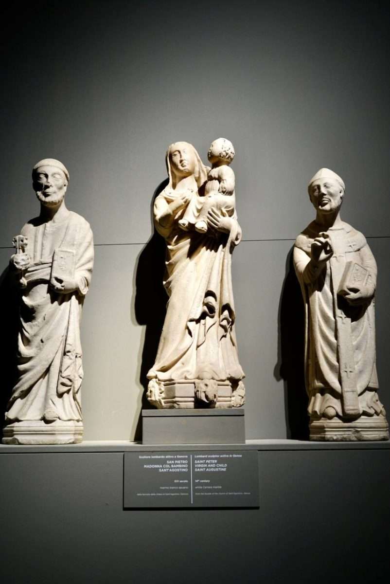 sculture in sant'agostino