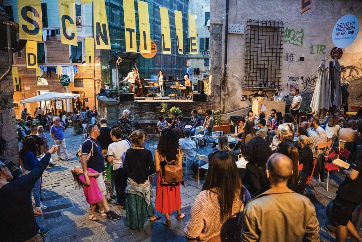 Design Week Concerto in piazza degli Embriaci