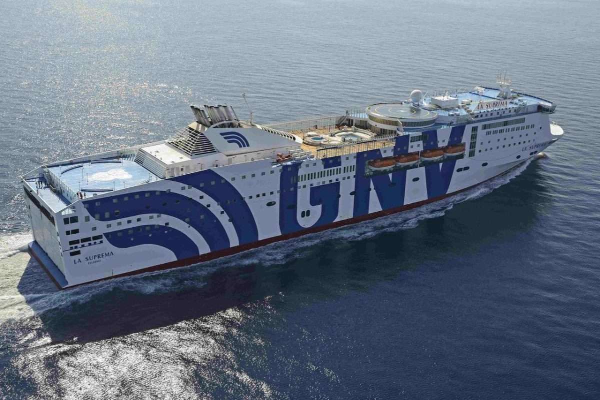 GNV nave flotta suprema