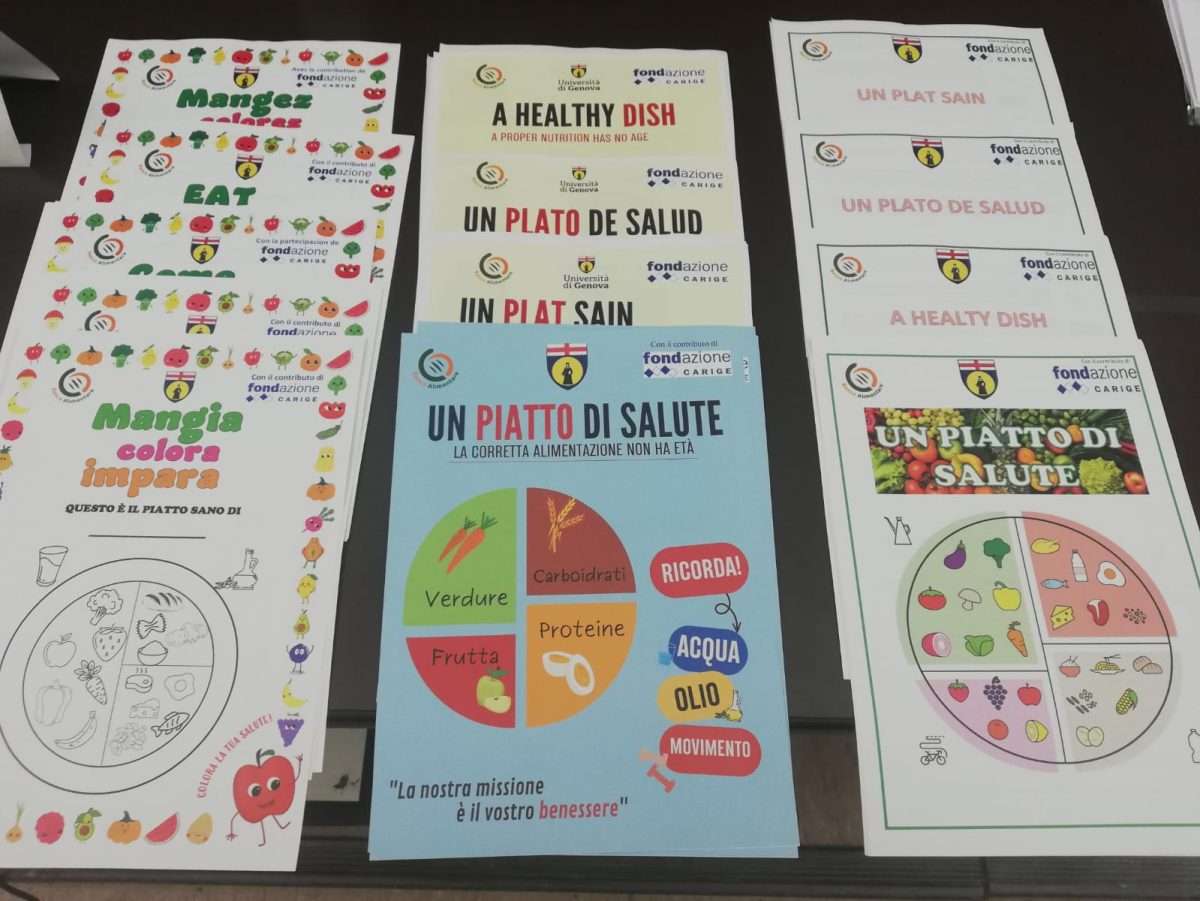Progetto GOOD FOOD – I volantini in-formativi in 4 lingue – Banco Alimentare della Liguria
