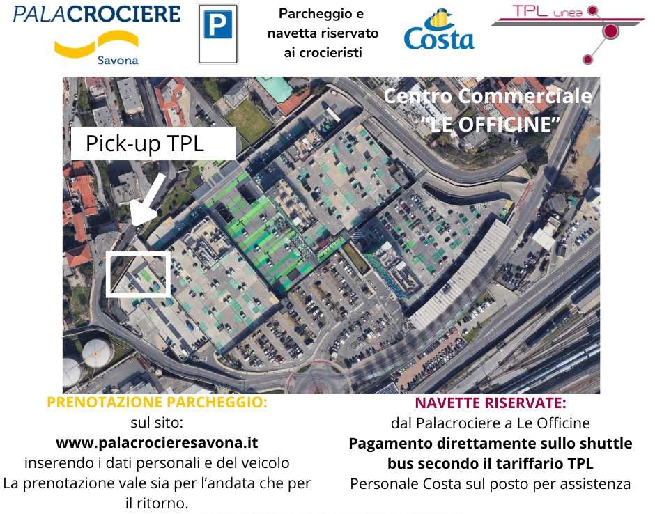 TPL Linea e Costa Crociere