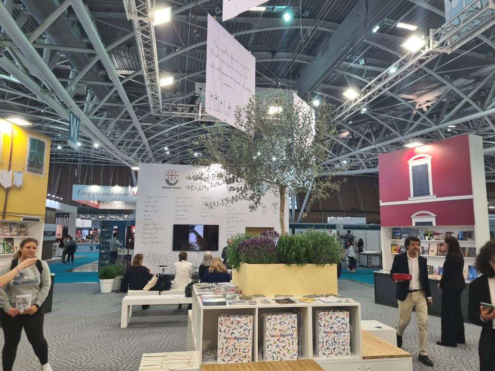 salone del libro 2024 stand liguria