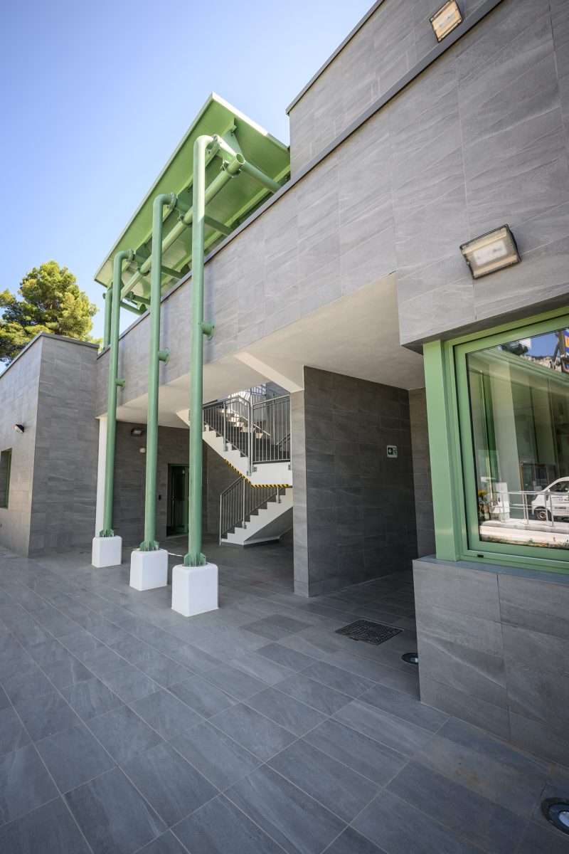 Ammodernamento e potenziamento casello Finale Ligure_nuovo edificio di esazione_ok