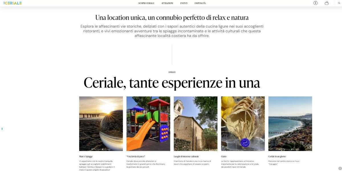 screenshot visit ceriale